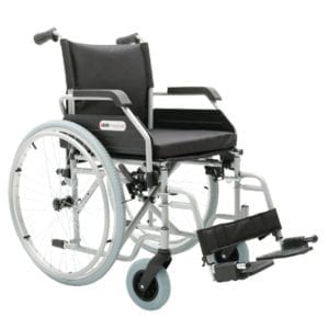 wózek inwalidzki stalowy